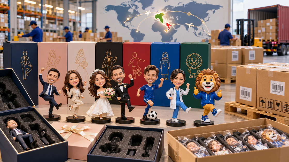 Custom Bobblehead Export Packaging Custom Bobblehead Export Packaging