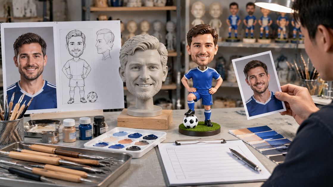 Football Bobblehead Customization And Sample Approval Football Bobblehead Customization And Sample Approval