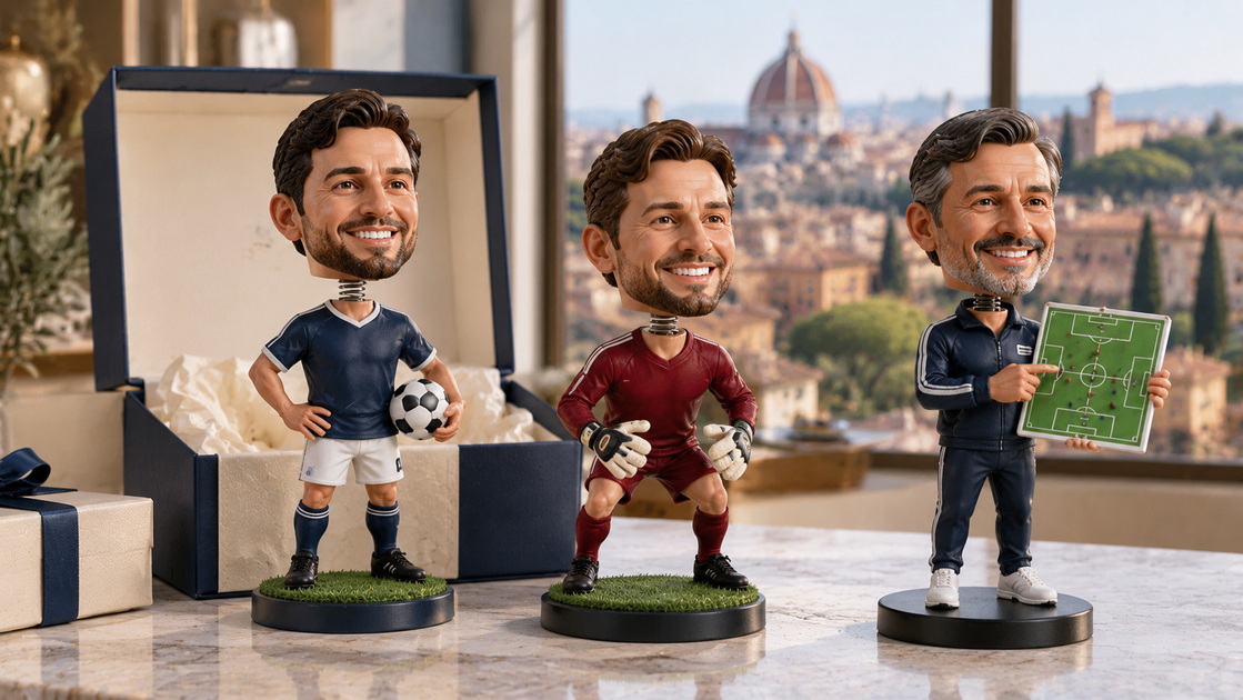 Custom Football Bobbleheads For Italy Custom Football Bobbleheads For Italy