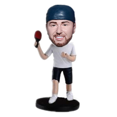 Custom Table Tennis Player Bobbleheads