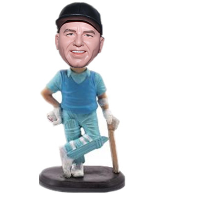 Cricket Player Bobblehead