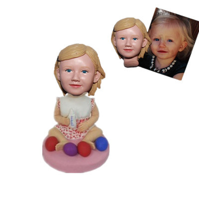 Custom Baby Bobblehead From Photo Baby Shower Gift