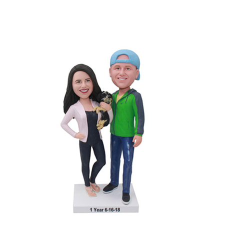 Couple Bobblehead Custom Wedding Anniversary Gift