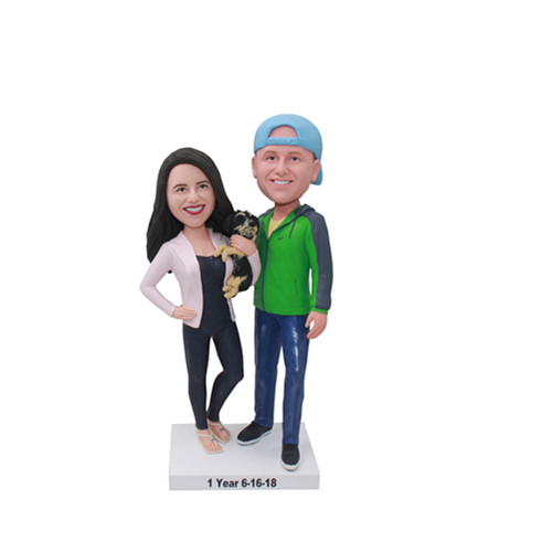 Couple Bobblehead Custom Wedding Anniversary Gift