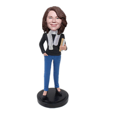 Female Bobblehead Teacher Gift