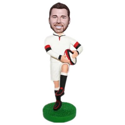 Custom Sports Bobblehead Rugby