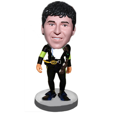 Male Diver Bobblehead