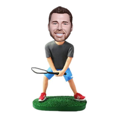 Custom Tennis Player Bobblehead