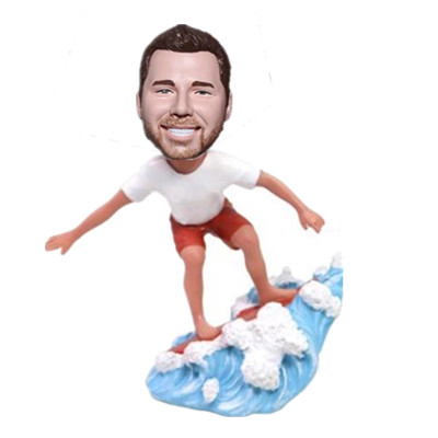 Custom Surfer Bobblehead