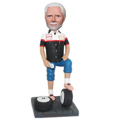 Custom Bobble Head Auto Mechanic