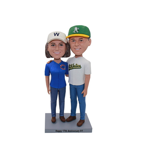Custom Couple Bobble Head Couple in Jeresey