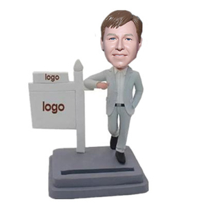 Custom Card Holder Bobblehead Christmas Gift