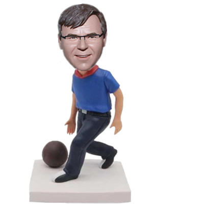 Bowling Bobble Head Custom Birthday Gift