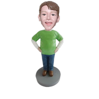 Casual Kid Bobblehead Custom