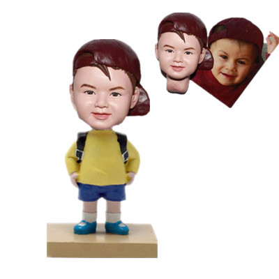 Custom Bobble Head Little Boy Birthday Gift