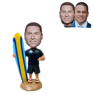 Custom Bobblehead Surfer