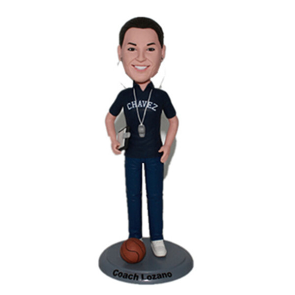 Coach Female Custom Bobbleheads Coach Bobble Head