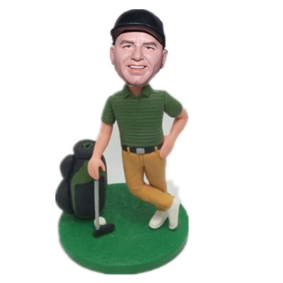 Personalized Custom Golf Bobbleheads Golf Fun Gift
