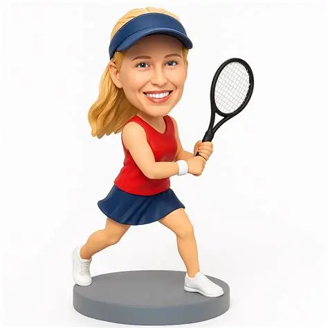 Custom Tennis Player Bobbleheads