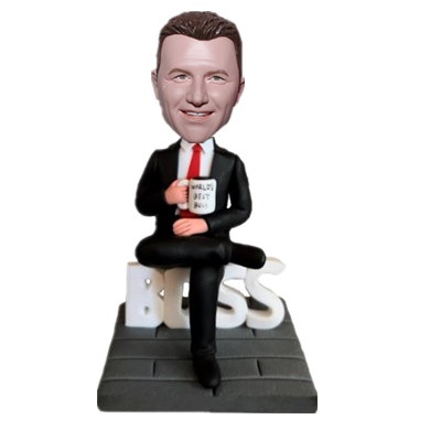 Custom Male Boss Bobblehead Boss Gift