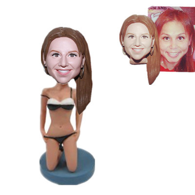 Bobbleheads Sexy Lady in Underwear Custom Gift