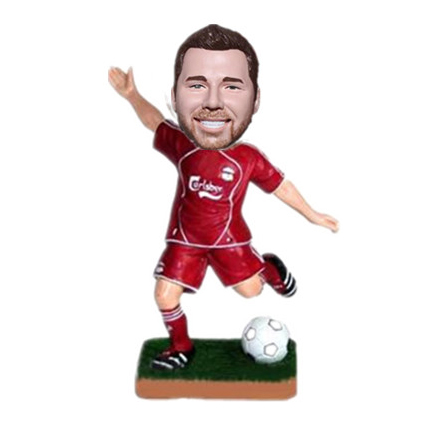 Custom Soccer Bobblehead Figurine