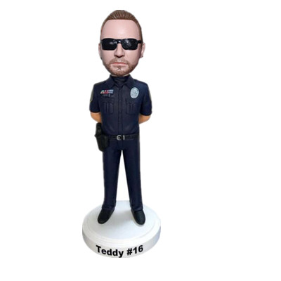 Custom Police Officer Bobble Head