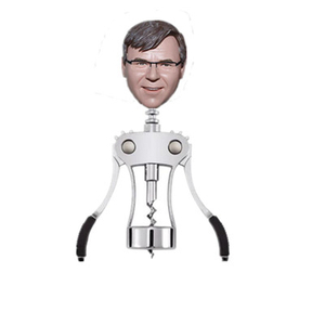 Custom Wine Bottle Opener Bobblehead Birthday Gift Wine Promotional Gift