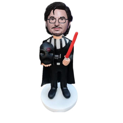 Custom Star Wars Jedi Knight Darth Vader Bobbleheads