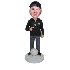 Referee Custom Bobbleheas Referee Birthday Gift