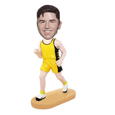 Sport Bobbleheads Runner Custom From Your Photo