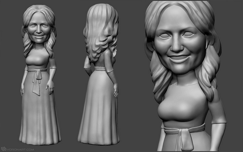 DIY 3D Printed Bobblehead