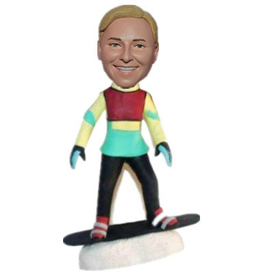 Custom Skiing Bobbleheads