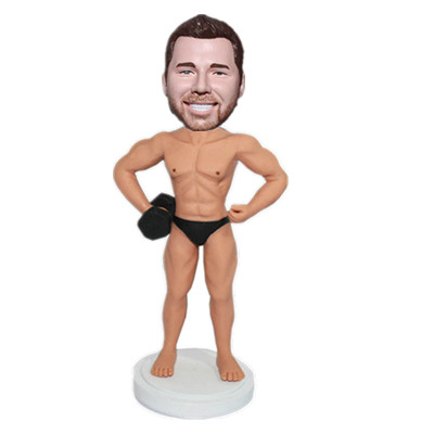 Custom Fitness Maniac Bobblehead