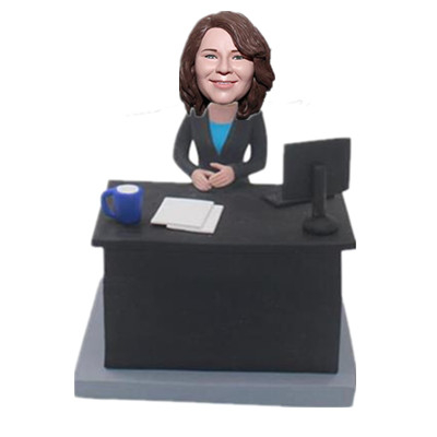 Custom Bobblehead Boss In Suit Boss Gift