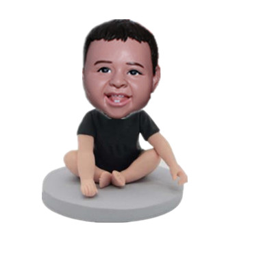 Baby Boy Bobblehead Birthday Gift