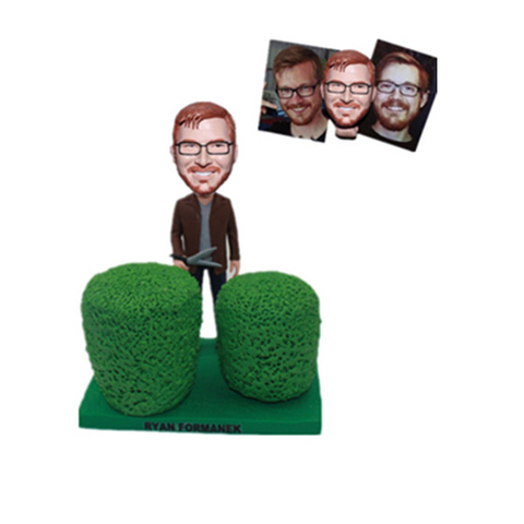 Gardener Custom Bobblehead Birthday Gift