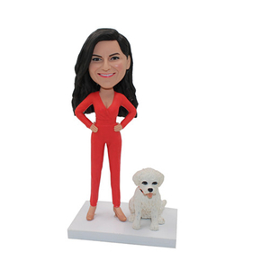Custom Bobblehead with Your Pet From Photo