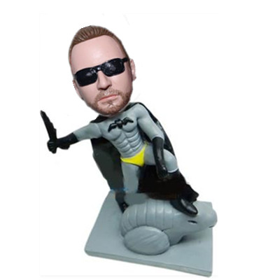 Custom Batman Figure Bobblehead
