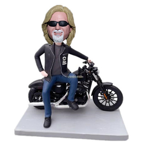 Personalized Motorcycle Gifts For Boyfriend Custom Bobblehead