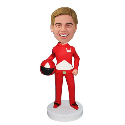 Custom Racing Driver Bobbleheads