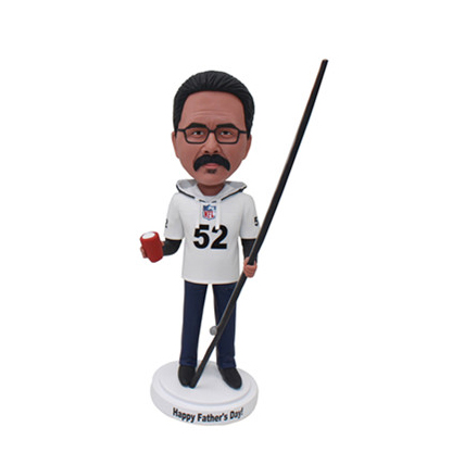 Custom Fisherman Bobblehead