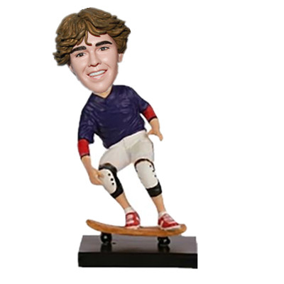 Custom Skateboard Boy Bobblehead