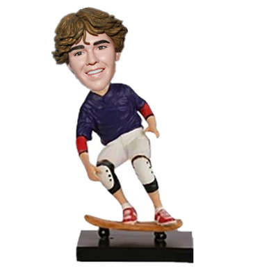 Custom Skateboard Boy Bobblehead