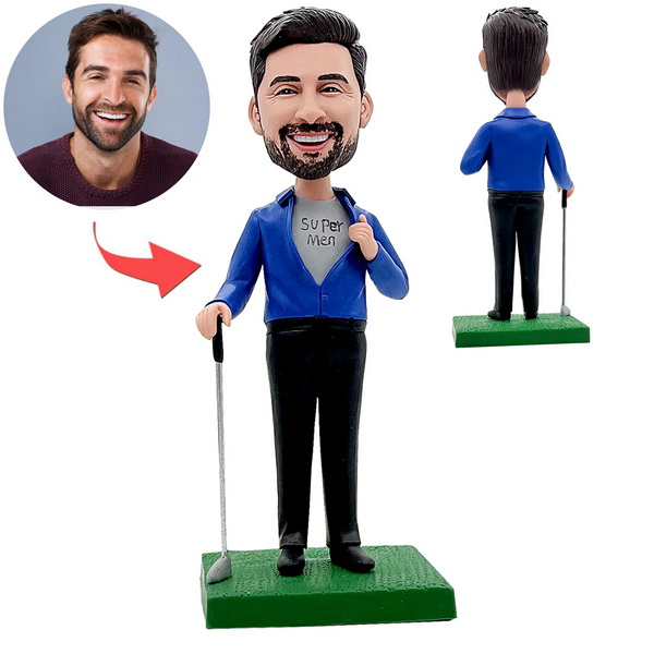Personalized Golfer Bobblehead Factory Germany