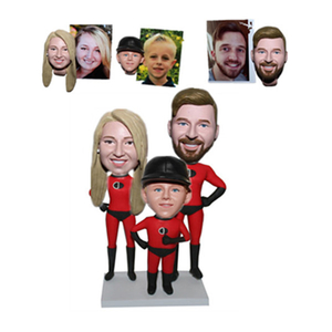 Custom Star Trek Bobbleheads in Star Trek Uniform