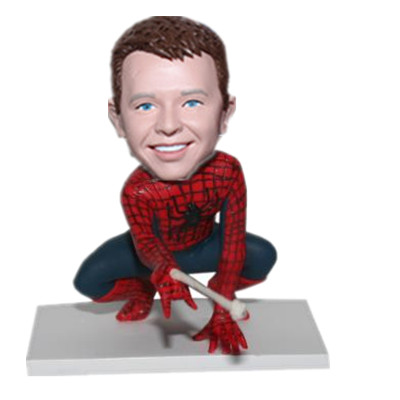 Little Boy Spider-Man Custom Bobblehead Birthday Gift for Boy