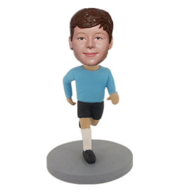 Custom Running Bobbleheads Littler Boy Runner Birthday Gift