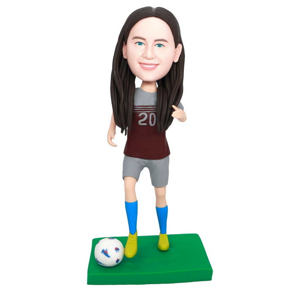 Hawaii Custom Soccer Bobbleheads