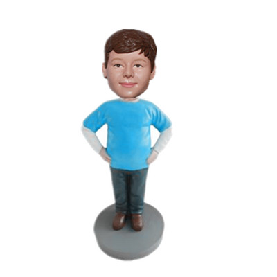 Boy Bobblehead Custom From Photo Birthday Gift for Boy Christmas Gift